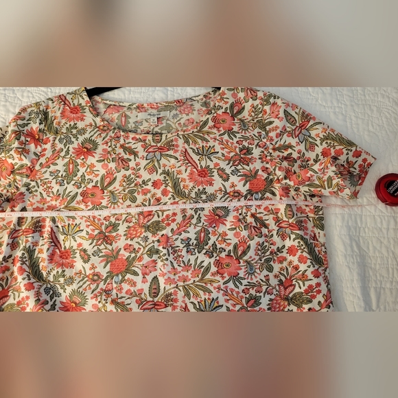 Madewell Med Flower crop top - Picture 3 of 7